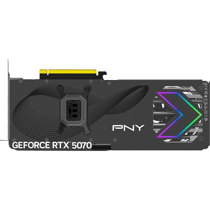 Pny geforce rtx 5070 argb oc grafische kaart (dlss 4, 3x displayport, 1x hdmi 2.1)