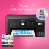 Epson ecotank et-2870 a4 multifunctionele wi-fi-printer met inkttank all-in-one inkjetprinter (zwart, scannen, kopiëren, inclusief tot 3 jaar inkt)