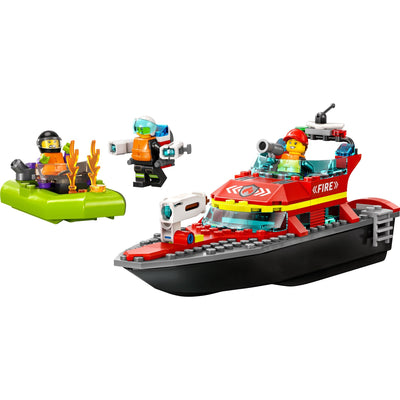 Lego city 60373 reddingsboot brand