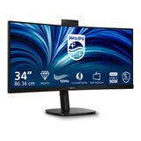 Philips 34b2u3600ch 34 curved ultrawide monitor (zwart, 2x hdmi, displayport, 3x usb-a, usb-b, usb-c, rj-45) - afbeelding 2