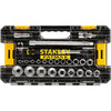 Stanley fatmax 1 2 l pro-stack doppenset 1 2 fmmt98103-1 dopsleutel (zwart geel, 26 delig)
