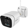 Foscam v5p, 3k 5mp dual-band wifi camera met geluid- en lichtalarm (wit)