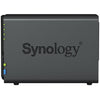 Synology diskstation ds223 nas (zwart, 1x 1gbe lan, 3x usb 3.2 gen 1)