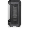 Thermaltake the tower 600 midi tower behuizing (zwart | 4x usb-a | 1x usb-c | tempered glass)