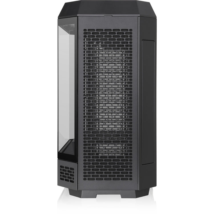 Thermaltake the tower 600 midi tower behuizing (zwart | 4x usb-a | 1x usb-c | tempered glass)