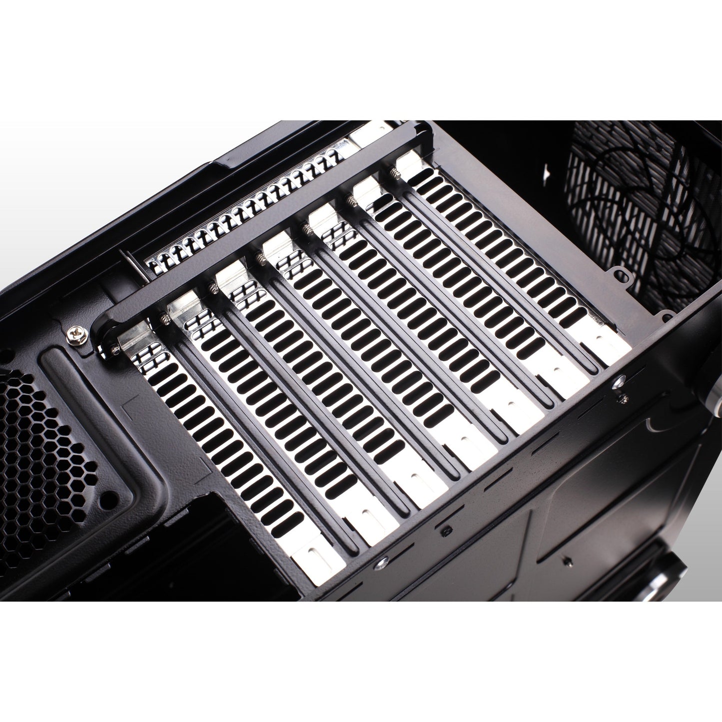 Silverstone sst-gd07b-c htpc behuizing (zwart | 1x usb-a | 1x usb-c)