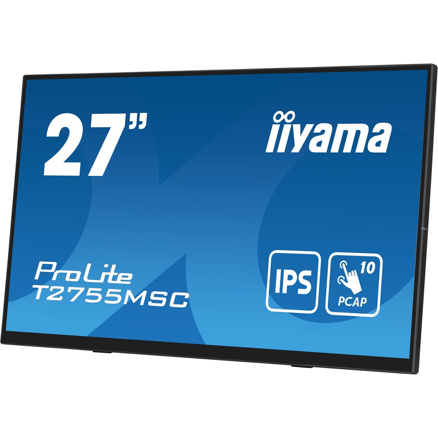 Iiyama prolite t2755msc-b1 27 touchscreen monitor (zwart, hdmi, displayport, 2x usb-a)