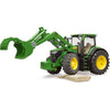 Bruder john deere 7r 350 met frontlader modelvoertuig (03151)