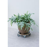 Nature planttrolley rond rolplank (zwart) - afbeelding 4