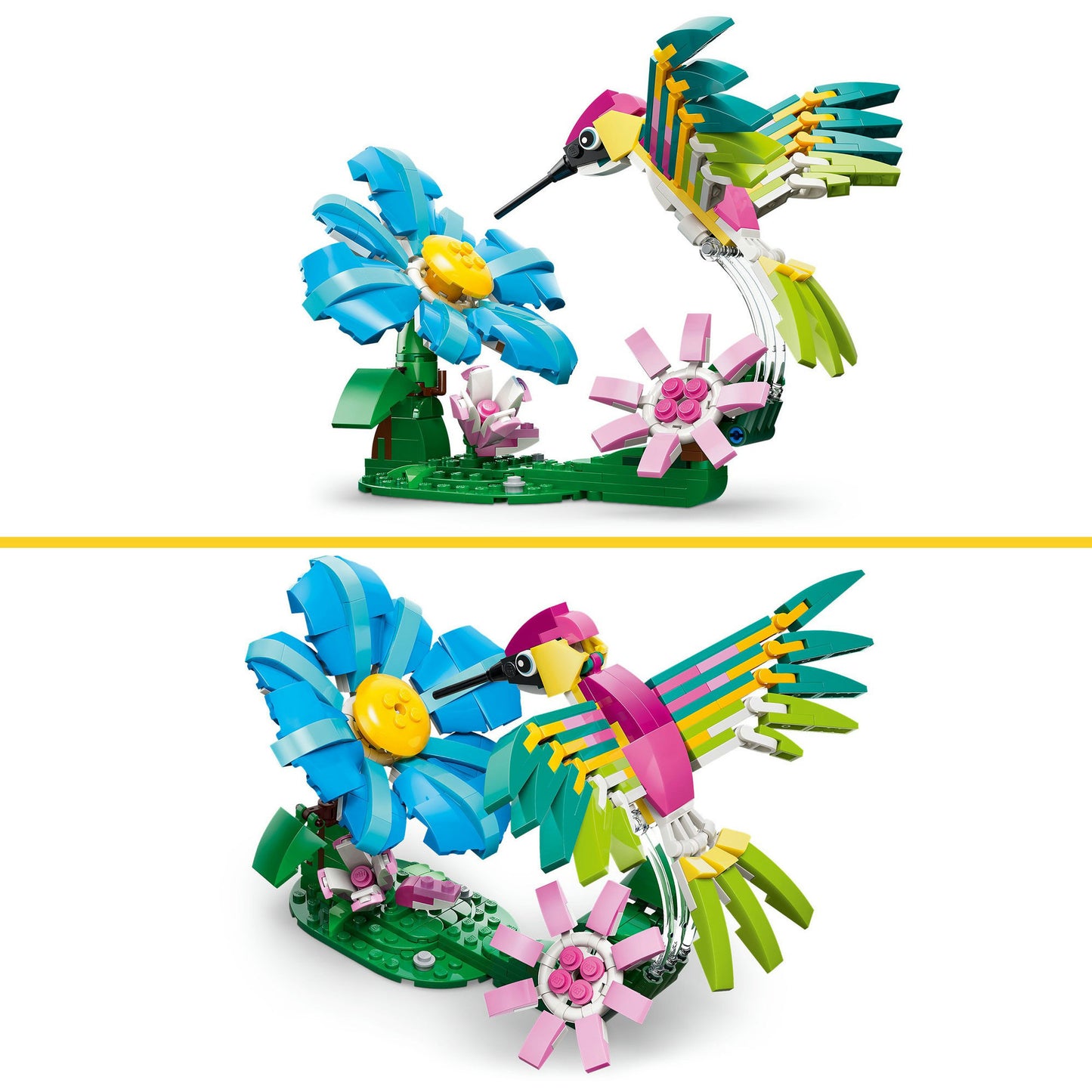 Lego ® creator 3in1 wilde dieren: kleurrijke kolibrie - 31384