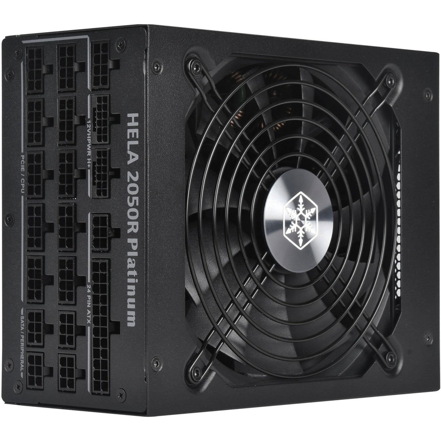 Silverstone hela 2050r platinum, modulaire 2050 watt voeding (zwart, 14x pcie)