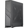 Silverstone milo 12 mini tower behuizing (zwart | 2x usb-a | 1x usb-c)