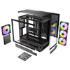 Antec c7 argb midi tower behuizing (zwart | 2x usb-a | 1x usb-c | tempered glass)