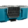 Makita maktrak organizer compact p-91067 gereedschapsbox (blauw zwart)
