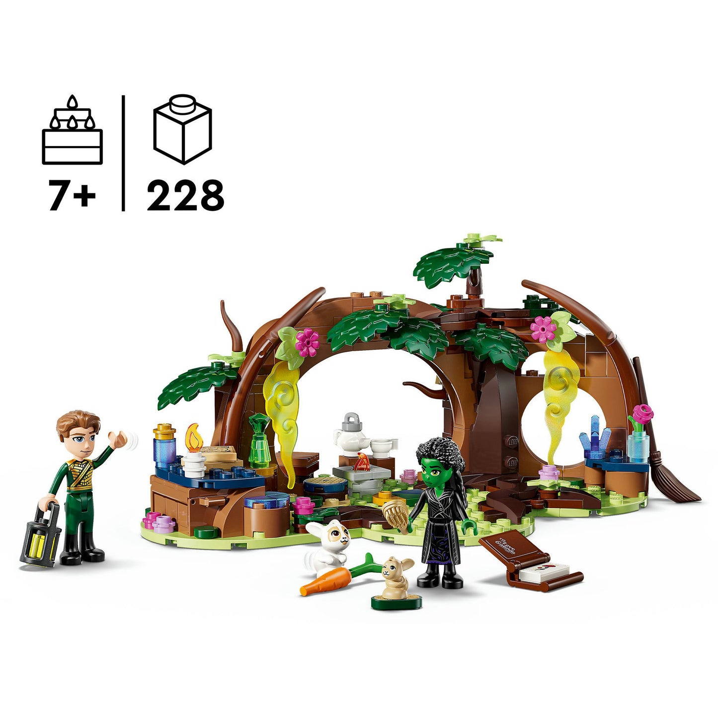 Lego ® wicked elphaba's schuilhut bouwset voor kinderen - 75687
