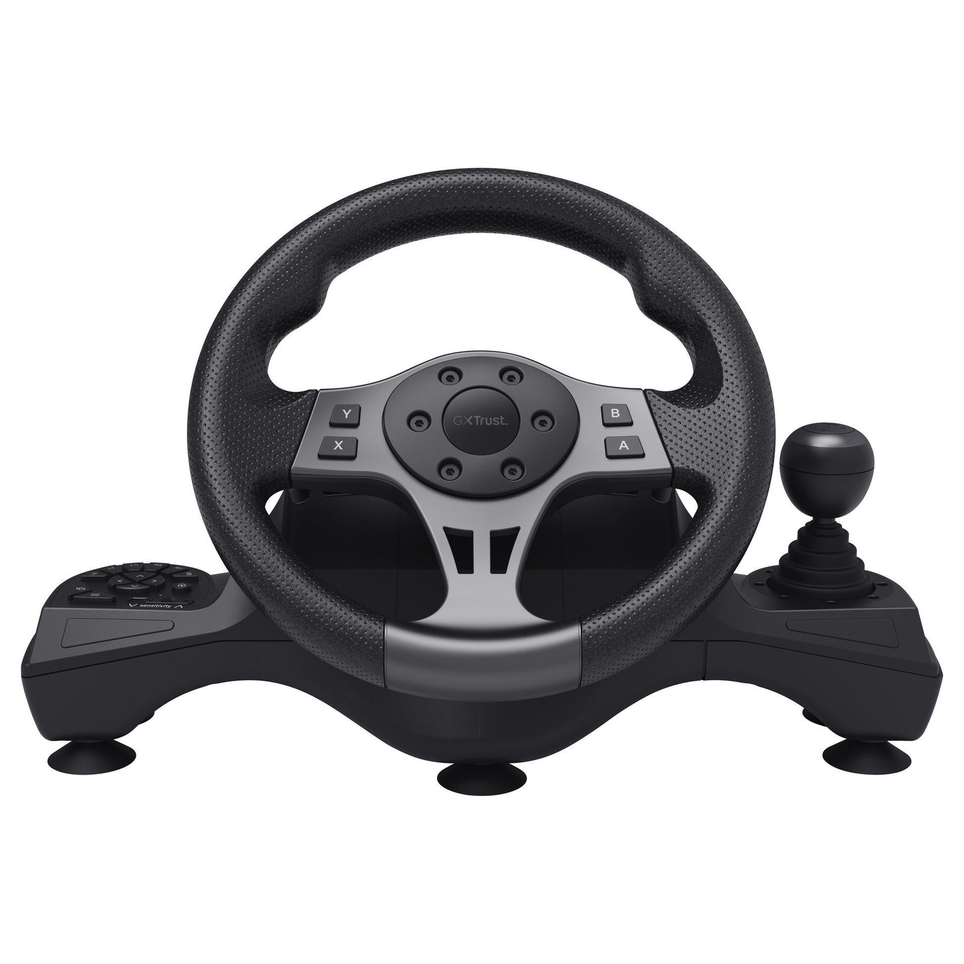 Trust gxt 289 movi racestuur stuur (zwart, pc, xbox series x s, switch, playstation 4)