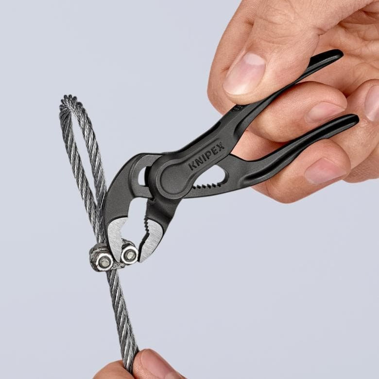Knipex cobra xs - instelbare pijptang - 100mm - compact - slanke kop