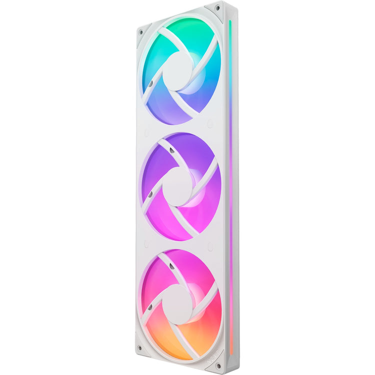 Nzxt f360 rgb core case fans (wit, 3 stuks, 360 x 120 x 26 mm)