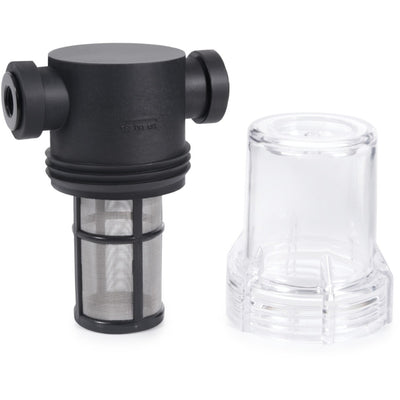 Alphacool es big inline filter 2xg1 (zwart transparant)