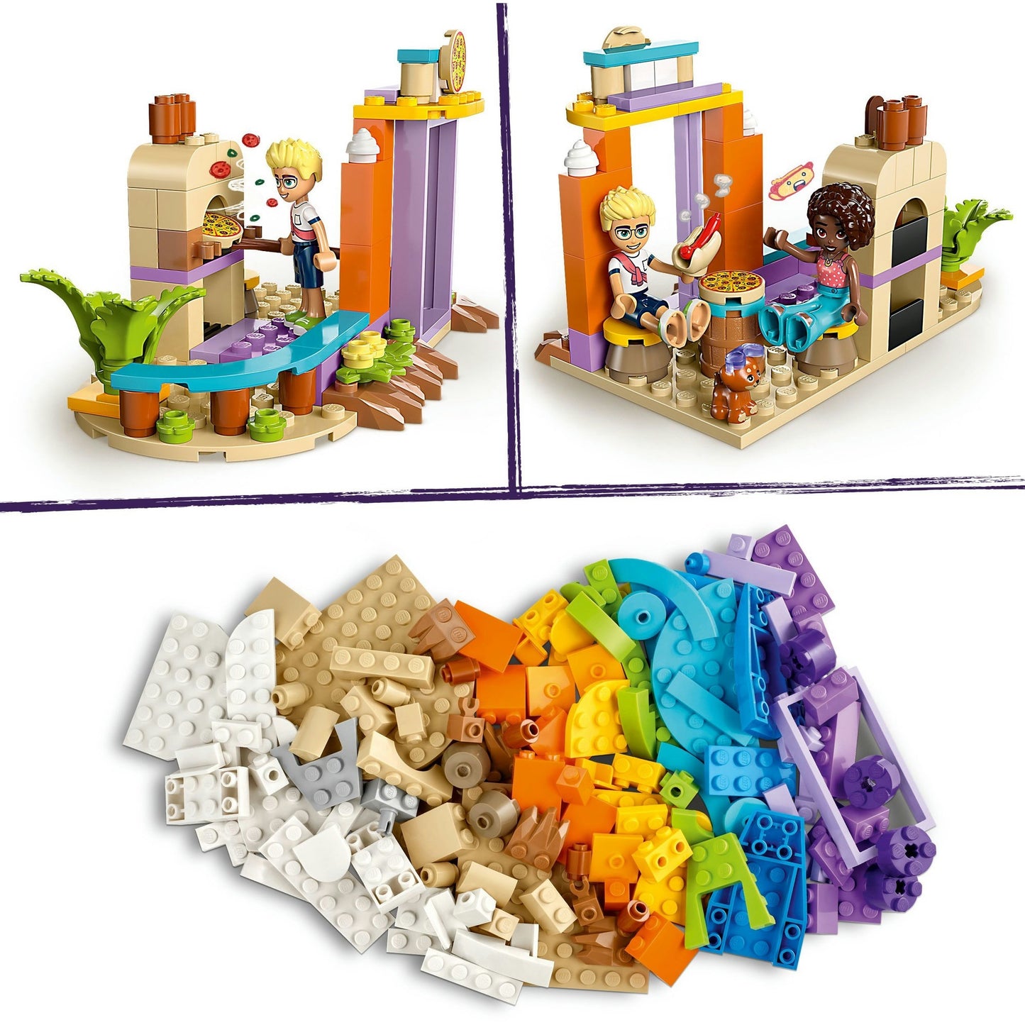 Lego friends - creatieve strandkoffer constructiespeelgoed (42672)