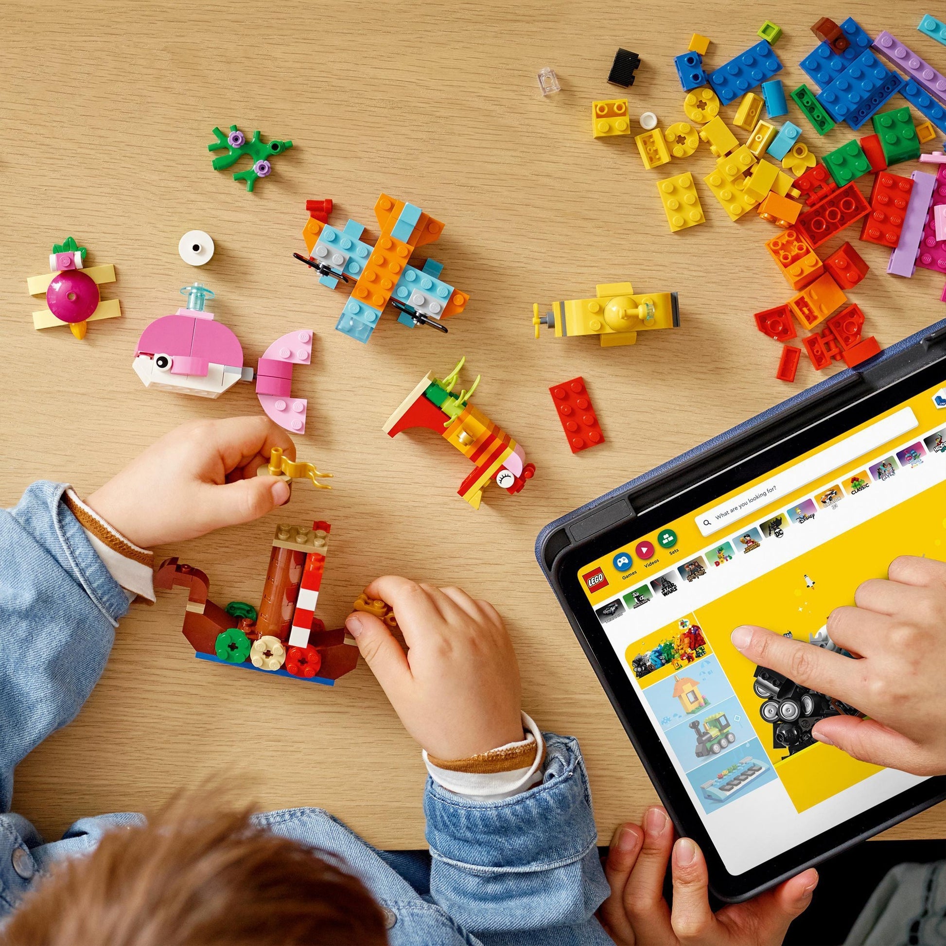 Lego classic - creatief zeeplezier constructiespeelgoed (11018)
