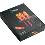 Wera 160 i 6 schroevendraaierset kraftform plus serie 100 + rek (rood geel, 6-delig) - afbeelding 2
