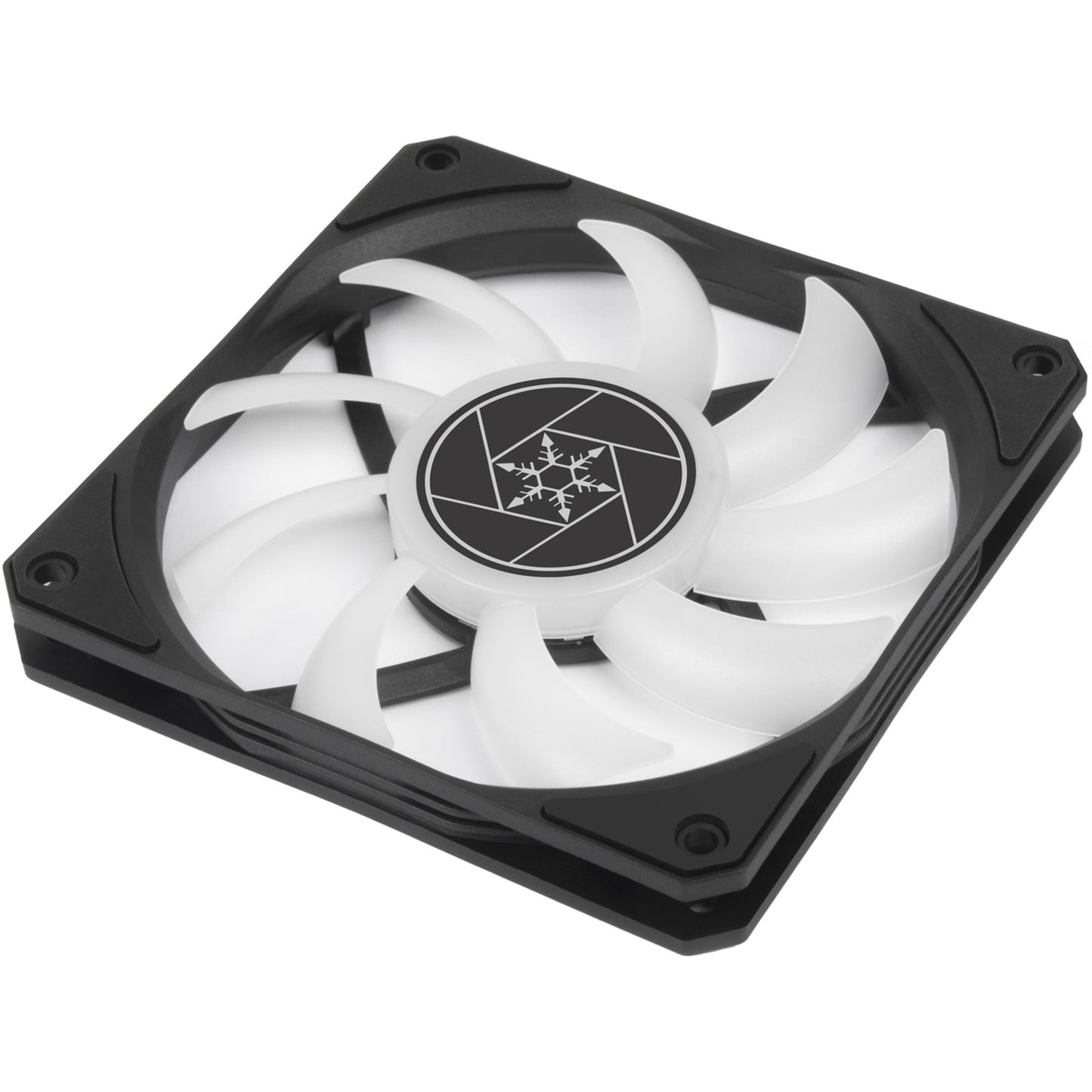 Silverstone vida 120 slim waterkoeling (zwart)