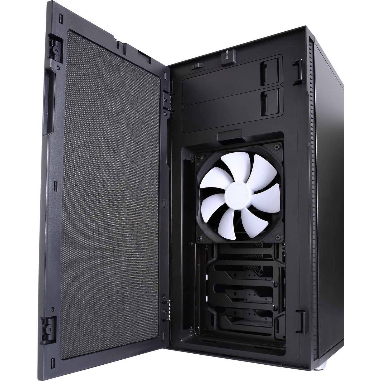 Fractal design define r5 midi tower behuizing (zwart | 4x usb-a)