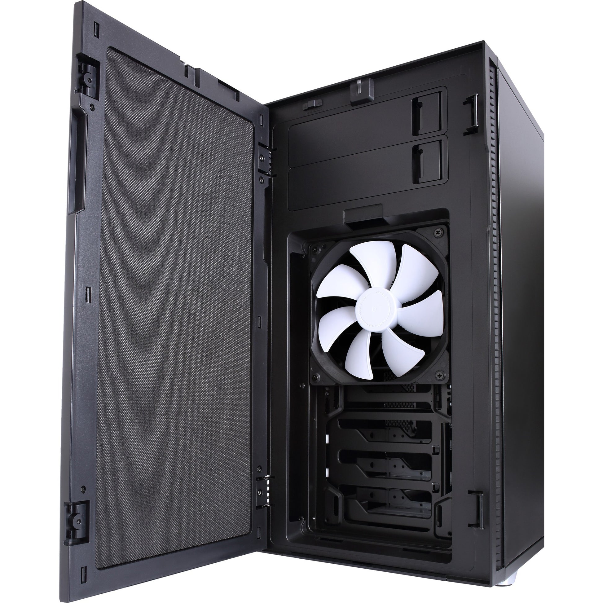 Fractal design define r5 midi tower behuizing (zwart | 4x usb-a)