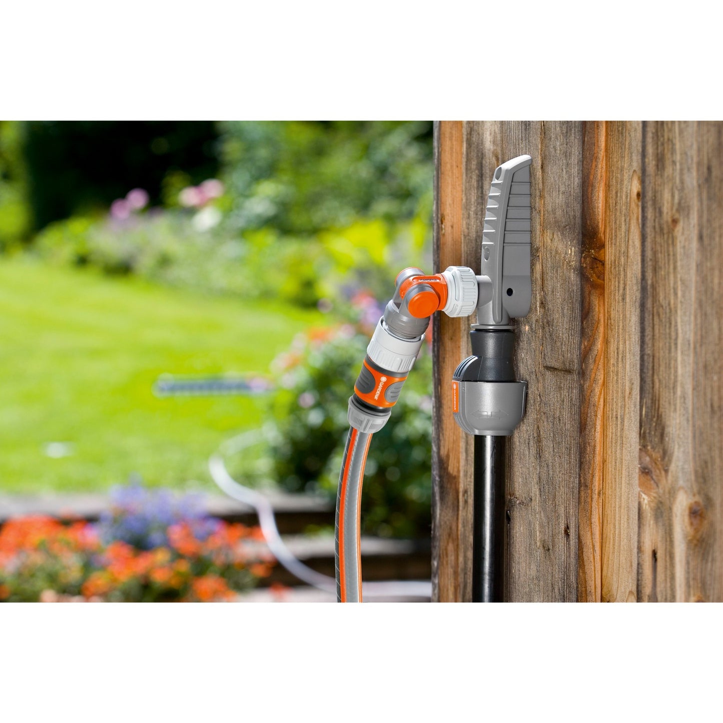 Gardena waterplug waterkraan (grijs oranje, 8254-20)