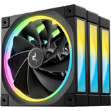 Deepcool fl12r rgb case fans (zwart, 3 stuks, 120 x 120 x 25 mm, pwm) - afbeelding 3