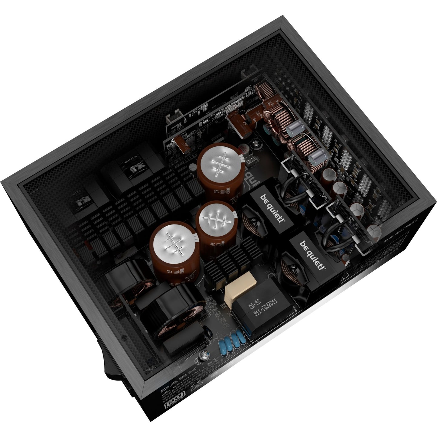 Be quiet! dark power pro 13 modulaire 1300 watt voeding (zwart, 2x 12vhpwr, 6x pcie)