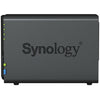 Synology diskstation ds223 nas (zwart, 1x 1gbe lan, 3x usb 3.2 gen 1)