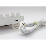 Ducky one 2 pro mini white classic rgb mechanisch gaming toetsenbord (wit, us lay-out (qwerty), cherry mx red, 60%, rgb led, double-shot pbt, quack mechanics) - afbeelding 6