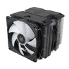 Silverstone sst-hyd140-argb cpu-koeler (4-pins pwm fan-connector, 4-1 pin argb (5v led))