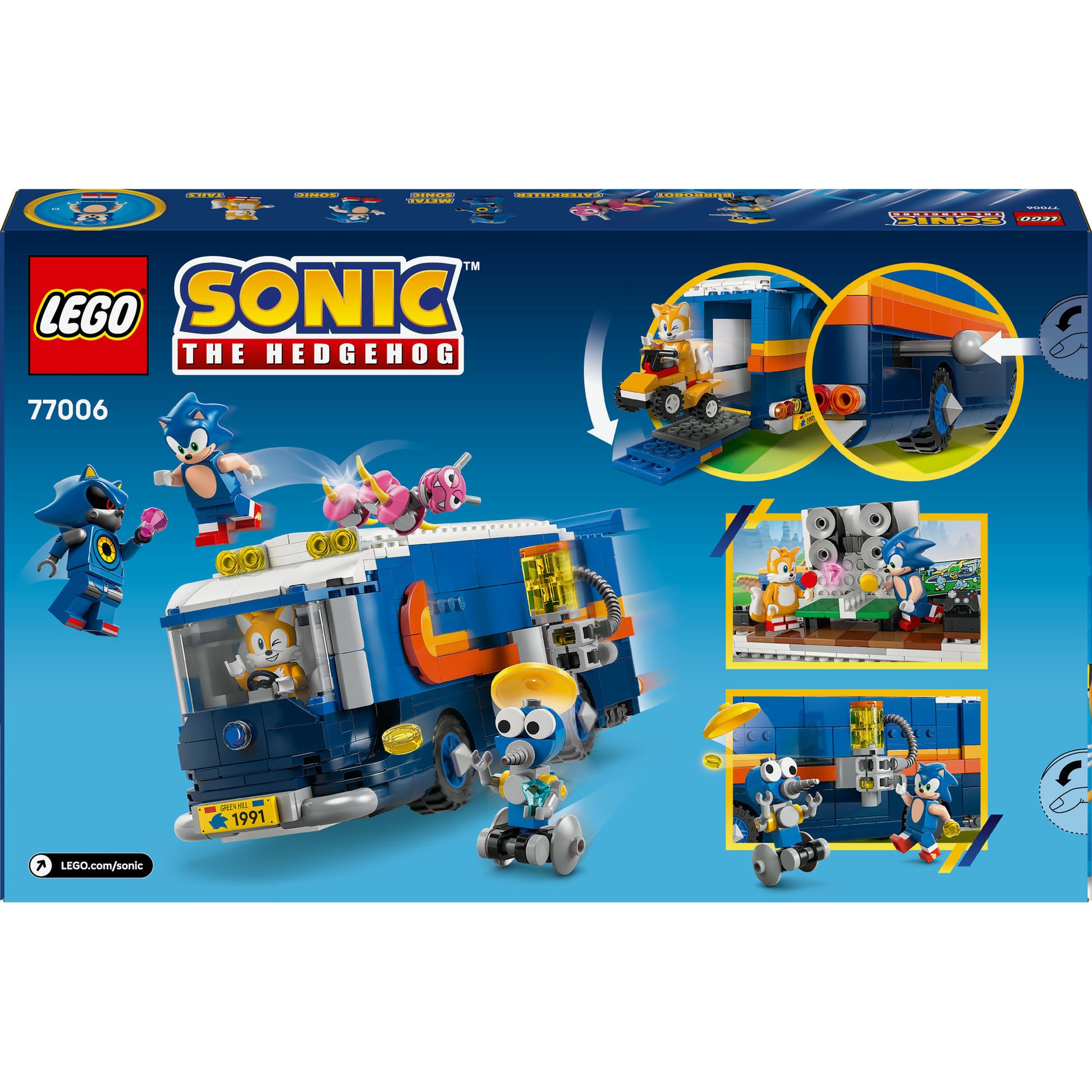 Lego ® sonic the hedgehog™ team sonic commandotruck - 77006