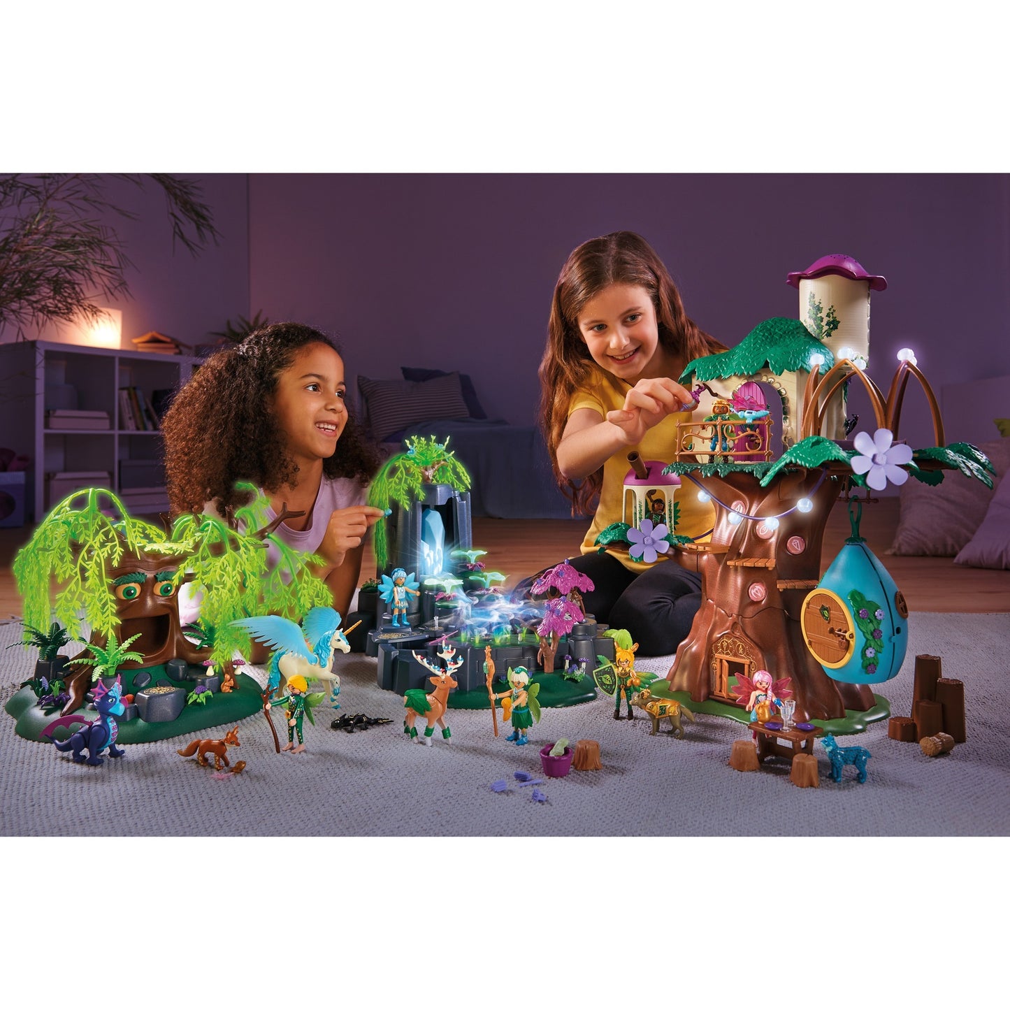 Playmobil ayuma - boom der wijsheid constructiespeelgoed (70801)