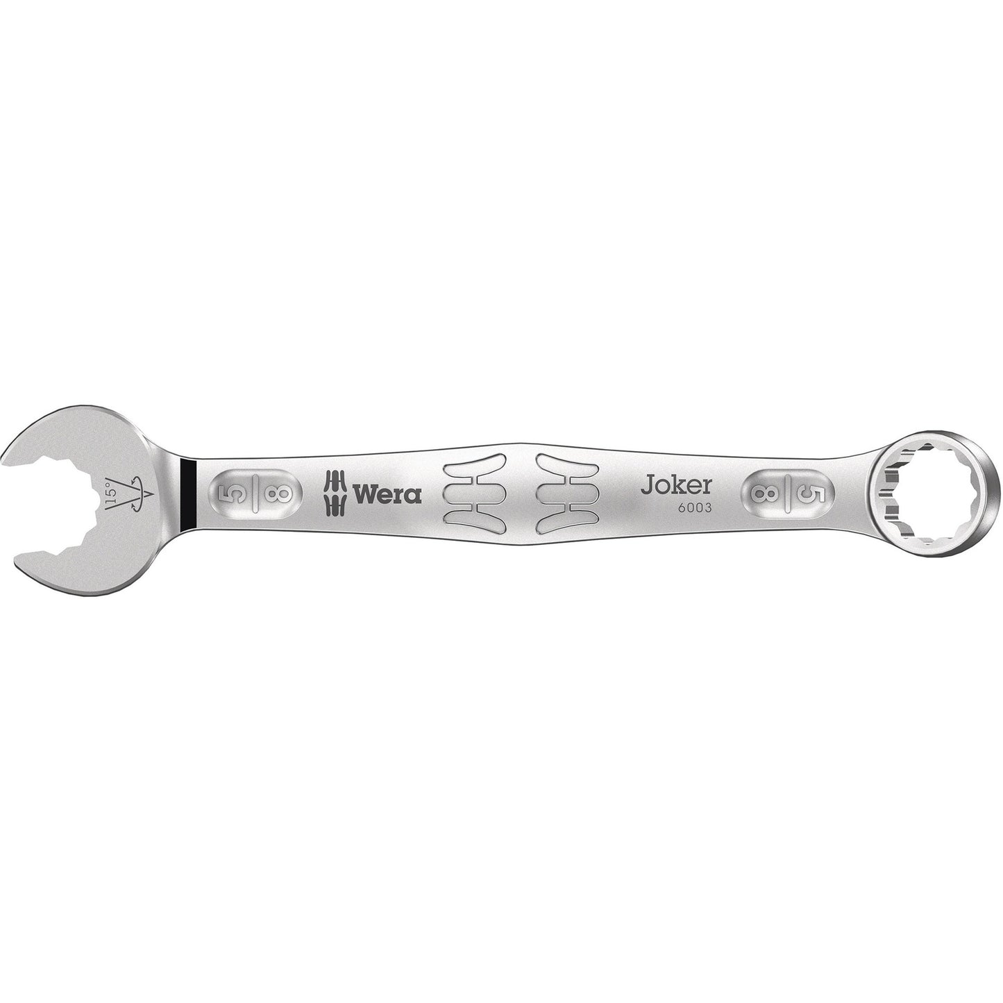 Wera 9642 magneetstrip 6003 joker imperial 1 ringsteeksleutelset moersleutel (inch, 8‑delig)