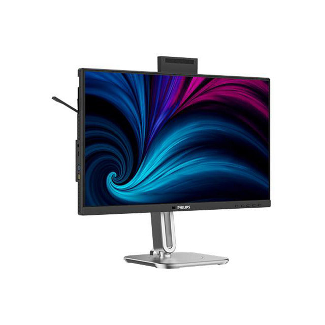 Philips 27b2u4601h 00 27 ledmonitor (zilver zwart, hdmi, displayport, usb-c, webcam, 120 hz)