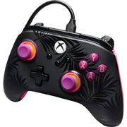Powera advantage plus bedrade controller voor xbox series x|s - palmbomen in maanlicht (roze, xbox series x|s, xbox one, pc) - afbeelding 2