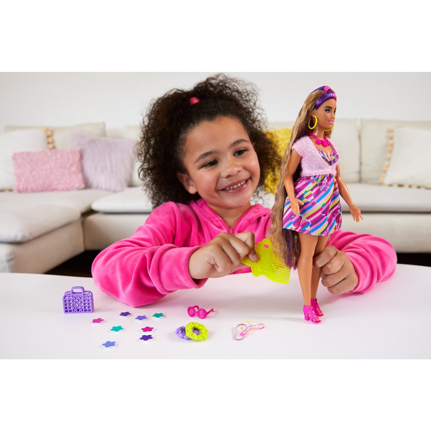Barbie totally hair pop