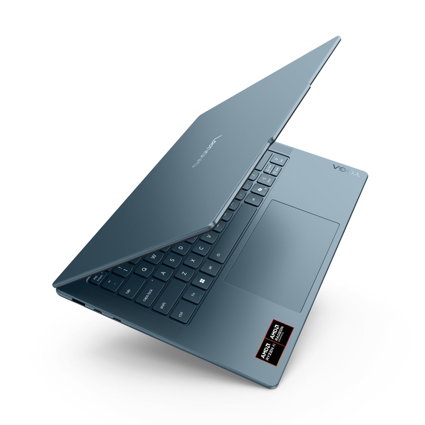 Lenovo yoga pro 7 14asp10 (83lx001mmh) 14.5 copilot+ laptop (blauwgroen | ryzen ai 9 365 | radeon 880m graphics | 32 gb | 1 tb ssd)