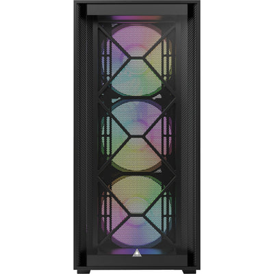 Montech air 1000 premium midi tower behuizing (zwart | 3x usb-a | tempered glass)