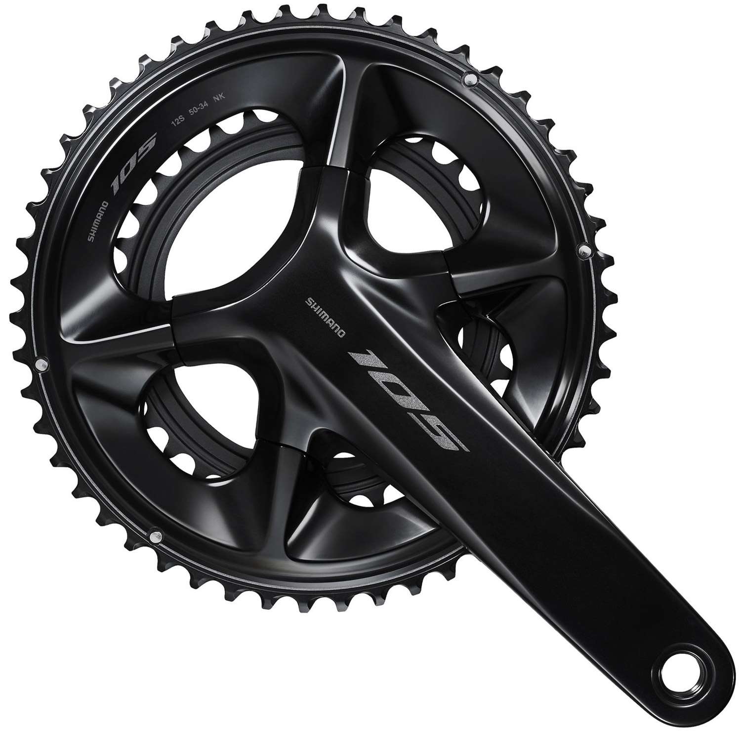 Shimano 105 fc-r7100 12-speed crank 50 34
