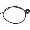 Alphacool eiszapfen temperatuursensor g1 4 ig ig met ag adapter (zwart)