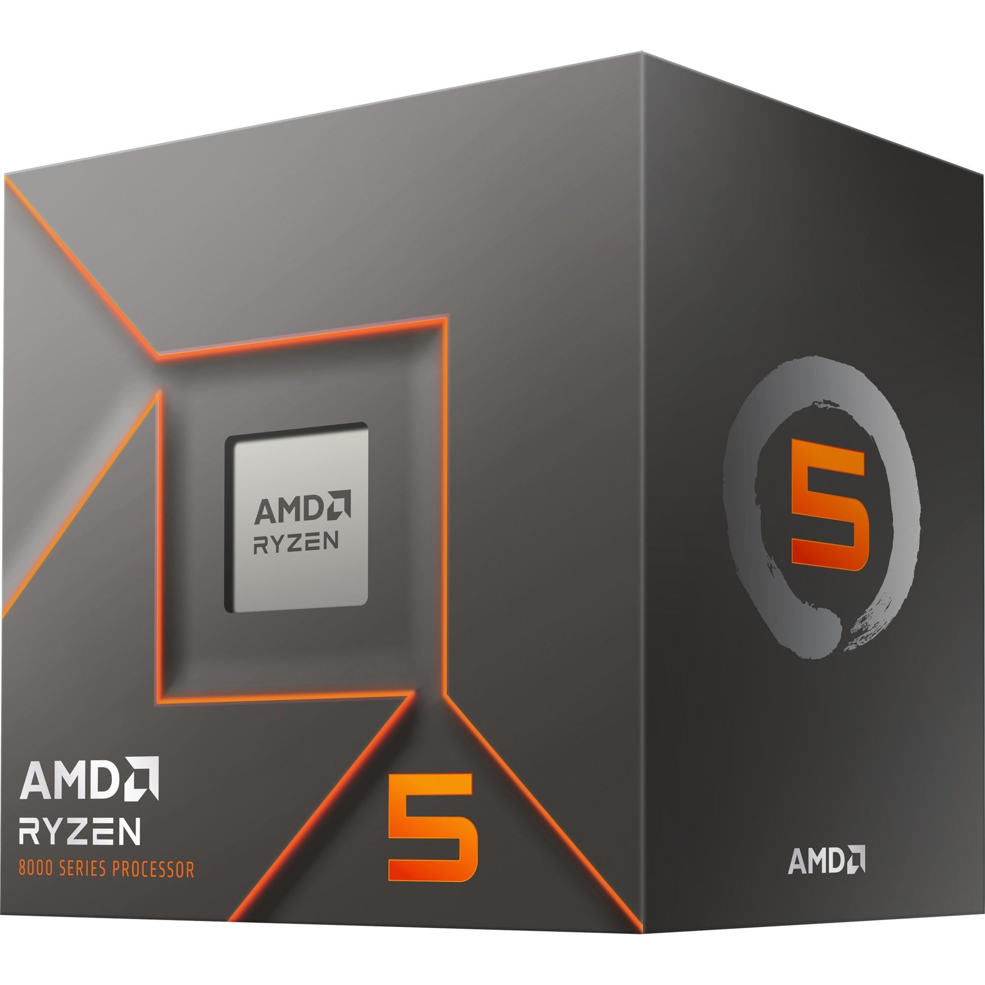 Amd ryzen 5 8400f, 4,2 ghz (4,7 ghz turbo boost) socket am5 processor (unlocked, wraith stealth, boxed)