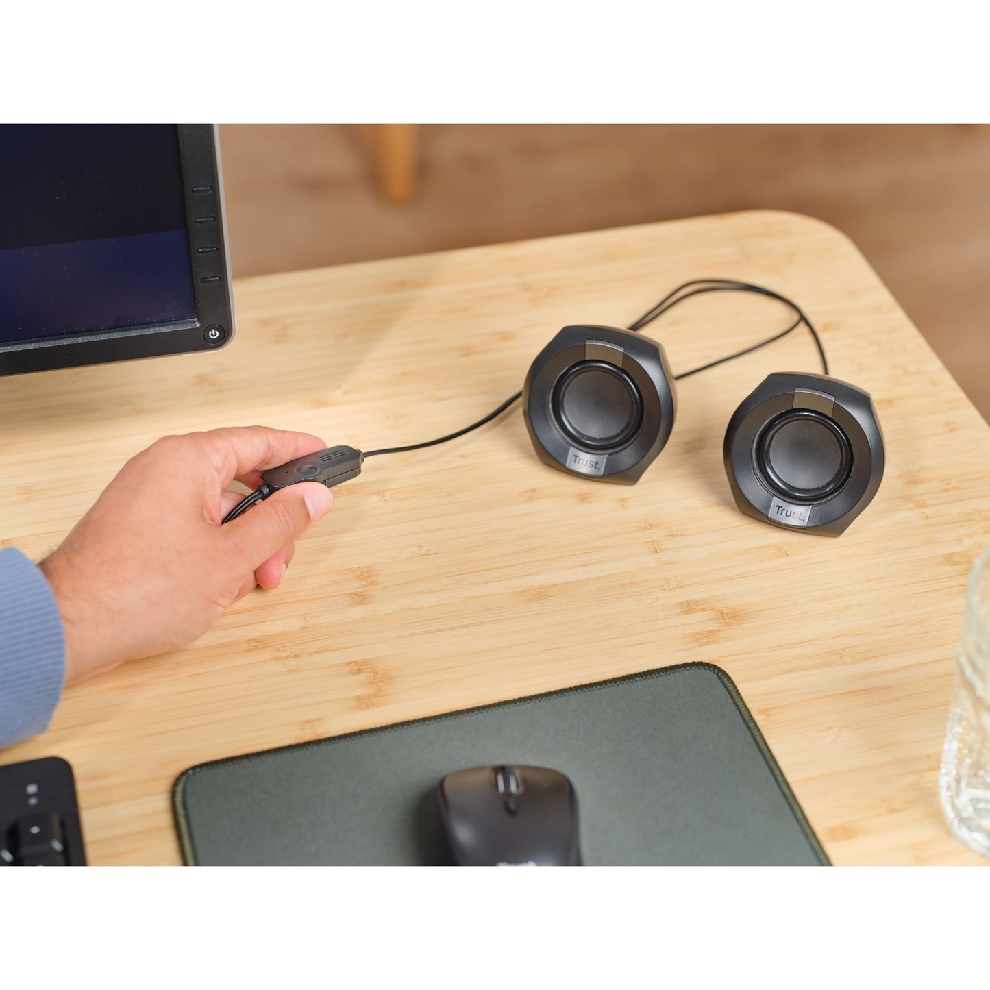 Trust polo 2.0 luidsprekerset pc-luidspreker (zwart)