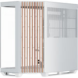 Apnx v1-w-wt-v1 midi tower behuizing (wit houtkleur | 2x usb-a | 1x usb-c | window) - afbeelding 3