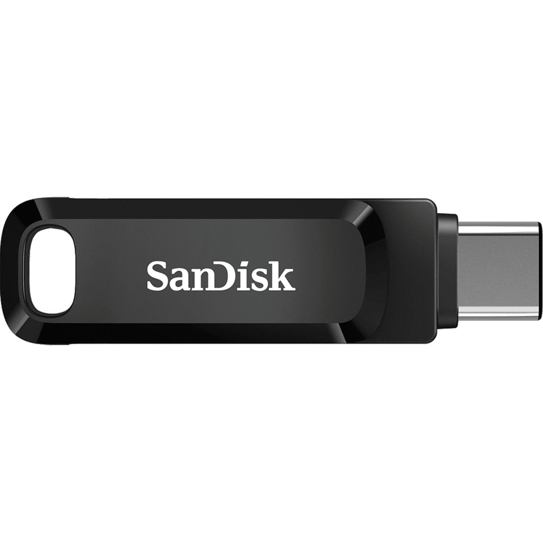 Sandisk ultra dual drive go 128 gb usb-stick (zwart, usb-a 3.2 (5 gbit s), usb-c 3.2 (5 gbit s))