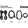 Iiyama prolite xb2797qsu-b1 27 monitor (zwart (mat), hdmi, displayport, usb, audio)